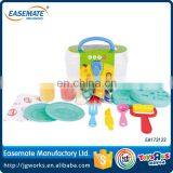 DIY Kids Gift Play Dough Mold Fancy Candy Set Pop Mode Soft Clay Plasticine