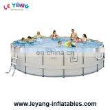 Summer Deep Metal Frame Pool / Swimming Pool / Round Intex Adult Swimming Pool for Sale