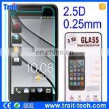 Cheap Price 0.25mm 2.5D Tempered Glass Screen Protector for HTC Butterfly3