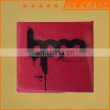 Cartoon Logo Printing Tin Square Tinplate Badge/magnetic Badge /custom Metal Pin Badges thumbnail-1