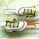 Shoes Shape Custom Embossed Logo Soft Pvc 3D Bookmark Rubber Book Marks