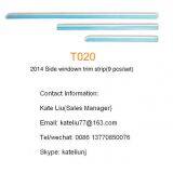 Toyota coaster 2014 side window trim strip(9 pcs/set) (T020)