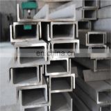304 304l stainless steel U channel bar price