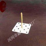 Copper Self-adhesive Insulation NailLock CapSelf Locking Stainless Steel Perforated Insulation Nail Air Conditioning Insulation Blanket Aluminum Insulation Nail thumbnail-1