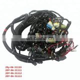High performance PC200-7 PC220-7 excavator wire harness 20Y-06-31612 20Y-06-31110 20Y-06-31111 20Y-06-31112 2