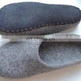 Wholesale 100 % Polyester Nonwoven Felt Natural Warm Handmade Wool Felt Shoes thumbnail-2
