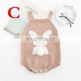2019 Easter Day Baby Knitted Clothes Rompers 100% Cotton Bodysuits Winter Warm Toddler Clothing thumbnail-6