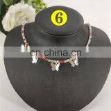 Ins Women Butterfly Necklace Luxury Rhinestones Small Pendant Necklace Sparking Bling Hip Hop Crystal Choker Jewelry thumbnail-4