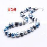 Girl DIY Necklace Colorful Beads Children Candy Bubble Necklace Boutique 12Colors thumbnail-4