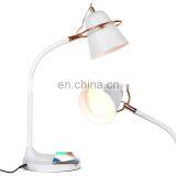 Самый продаваемый столярный светильник QI с беспроводной зарядкой, USB и LED, современный письменный светильник thumbnail-3