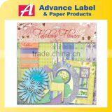 DIY Craft Set Blue & Purple Delicate Fabulous Flowers Scrapbook Kit thumbnail-1