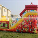 Clown Theme Inflatable Land Slide,commercial Giant Inflatable Slide for Sale thumbnail-4