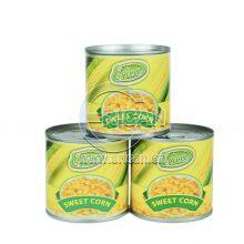 Easy Open Paper Label Canned Fresh Whole Golden Sweet Kernel Corn in Tin thumbnail-3