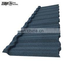 Decorative Stone Coated Metal Tiles Factory Price Black Color Stone Coated Classic Tiles Supplier thumbnail-1