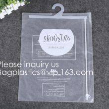 O Ring Hanger EVA Zipper Bag Transparent PVC Hanger Hooks Packaging Bag in China Suppliers,shirt Packaging Bags, Hanger thumbnail-3