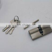 High Quality China Supplier Home Security Iron Cylinder Door Lock Core With 2 Piece Key thumbnail-3
