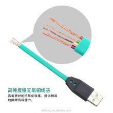 3.3ft/1m High Quality Flat Micro Usb Fast Charging Data Cable Sync Charger for Vivo Oppo Android Phone thumbnail-3
