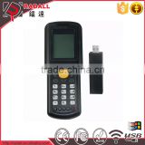 Trade Assurance RD 9800 wireless data collector code bar scanner upload data to excel with keyboard for inventory