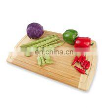 Best Christmas Extra Large Bamboo Cutting Board Organic Wood Butcher Block Wooden Carving Chopping Board thumbnail-1