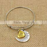 2016 Alex Bangles Adjustable Expandable Silver Bangles Wholesale Cheap Price Unisex Gender Bangles thumbnail-5