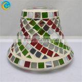 Mosaic Glass Candle Jar Shade&tray 100% Product Quality Protection