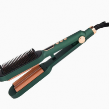 Three Tube Electric Curling Iron/water Wave Straightener/straightening Comb With Fast Heating and LCD Display（Wechat:13510231336） thumbnail-1