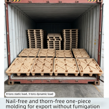 Food and Pharmaceutical Grade Molded Wood Pallets — Nail-Free, Splinter-Free, Safe, and Eco-Friendly thumbnail-4