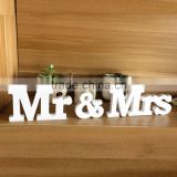 wholesale art minds wooden letters ''Mr & Mrs'' ''LOVE'' Wooden Letters Wedding Top Table Sign Gift Decor White New