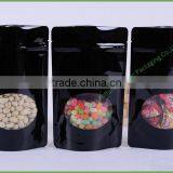 Square Bottom Laminated Plastic Tea Bag With the Clear Window With Zip Lock thumbnail-1