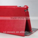 hot selling Genuine Leather flip case for ipad air 2