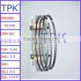 DAEWOO PISTON RING, D1146 PISTON RING SET 65.02503-8146 thumbnail-1
