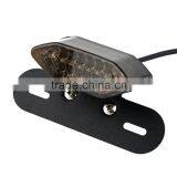 Black Motorcycle Lens LED Lights Integrated Tail Brake Stop Running License Lamp Bulb Motorcycle Tail Turn Signal For Quad ATV thumbnail-3