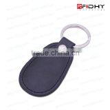 Reusable Leather NFC Key Fob for Time Attendance Management thumbnail-2
