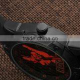 Fashion Rock and Roll Cool Big Case Silicone Man Watch Quartz Sport Rubber Watch thumbnail-2