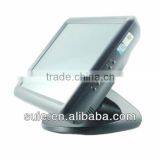 15inch TFT LED All-in-one Touch Pos Machine CUP D525 Dual Core With HDD 180G RMA 4G