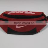 Fashion red color leisure sport waist bag