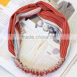 Fashion New Design Floral Fabric Printed Different Types of Girls Hair Band Headband thumbnail-5