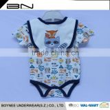 Factory Design Available 0-3 Year-old Cute OEM Knitted Baby Boy Romper