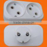 European Style 2 Round Pin AC Power Adaptor (P8802)