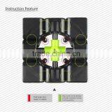 6.8cm Big Size Sailing 3*3 Magic Cube Play Toy Kid thumbnail-6