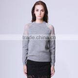 ladies knitwear lace pullover