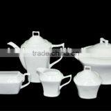 Plain White Porcelain Dinner Set