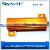 2x Load Resistor 50W 6-Ohm Fix LED Hyper Flash Fast Blink Turn Signal OBC Sales Quality Choice thumbnail-6