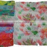 Fashion Chiffon Acrylic Lady Silk Swiss Voile Lace Neck Scarf