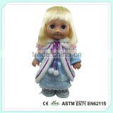 Toys For Kids 2015 Full Body Silicone Baby For Sale With Fashion Dress Baby Doll thumbnail-4