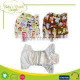 MPL-01 Eco Organic Minky Fabric Baby Reusable Washable Cloth Pocket Diaper Nappy With Insert thumbnail-1