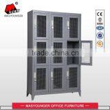 High Quality Factory Direct Sale 9 Doors Metal Mesh Locker