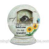 Gifts & Decor Solar Round Ball Trio Garden Path Lighting thumbnail-3