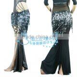 SWEGAL belly dance hip scarfe,Best quality Sexy top,belly dance top SGBDJ120029