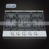 Kitchen 5 Burner Built-in Tempered Glass Gas Stove/ Gas Stove/ Gas Cooker AX-1320-5 thumbnail-1